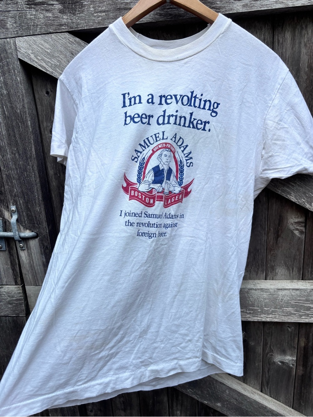 Vtg Sam Adams Tee